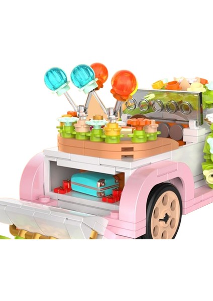 JK8315 Blok Düğün Arabası 23 cm 431 Parça