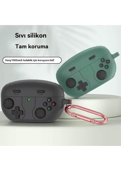 Sony SONY1000XM5 Bluetooth Kulaklık Kılıfı Için Karikatür Oyun Konsolu Stil Taşınabilir (Yurt Dışından) modelleri