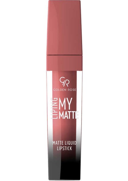 Liping My Matte No: 04 - Likit Mat Ruj - 8691190434724