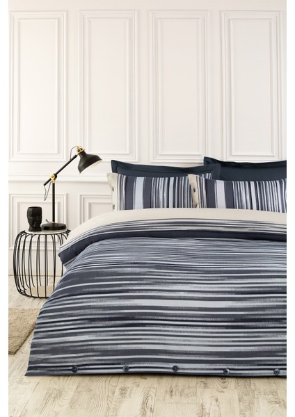 Organik Oniks King Size Saten Nevresim Takımı