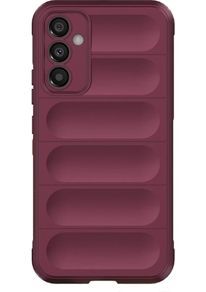 Samsung Galaxy A15 4g Kılıf Optimum Silikon - Bordo Yktsn