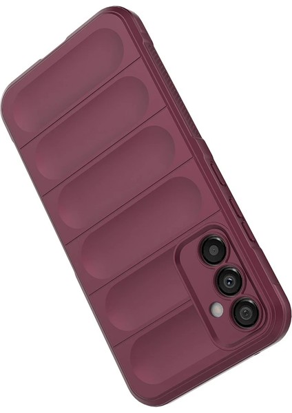 Samsung Galaxy A15 4g Kılıf Optimum Silikon - Bordo Yktsn