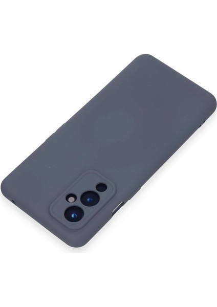 One Plus 9 Kılıf Nano Içi Kadife Silikon - Gri Ferrg modelleri