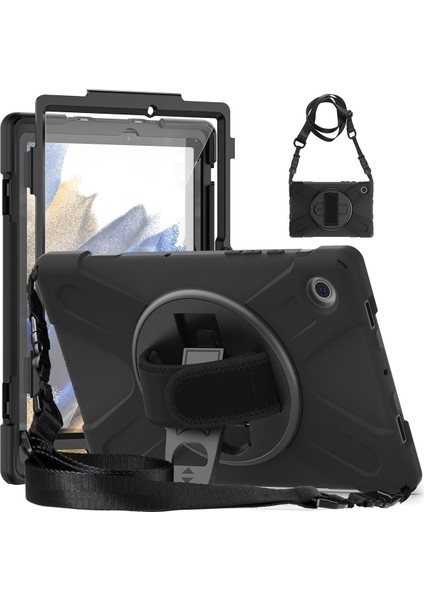 Lenovo M10 Fhd Plus X606F Kılıf Amazing Tablet Kapak - Siyah Ynsmr