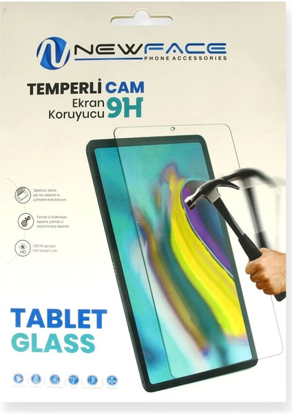 Samsung Galaxy T820 Tab S3 9.7 Tablet Cam Ekran Koruyucu Ferrg