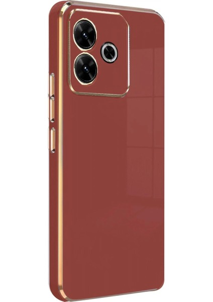 Xiaomi Redmi 13 4g Kılıf Volet Silikon - Kırmızı Yktsn