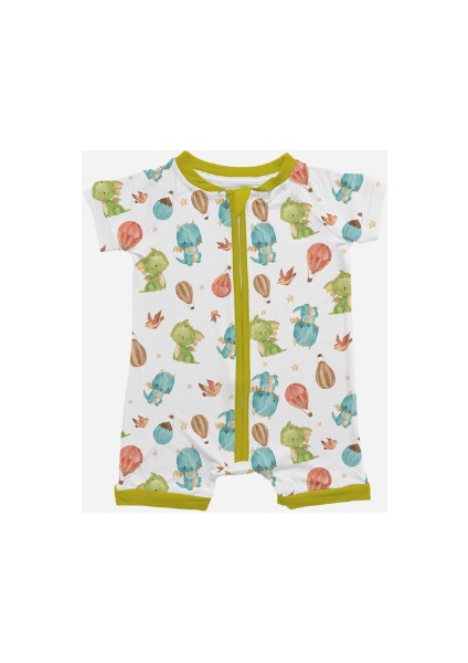 0.2 Tog Dino Romper