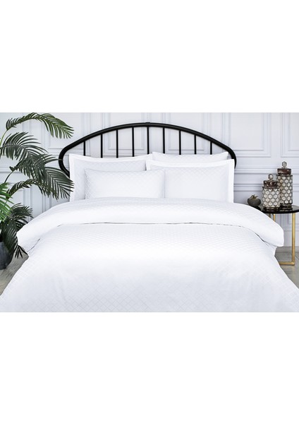 Organik Spruce King Size Saten Nevresim Takımı indirimleri