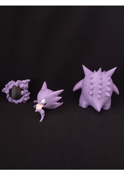 Pokemon Gastly-Haunter-Ganger Figür 3'lü Set fırsatları