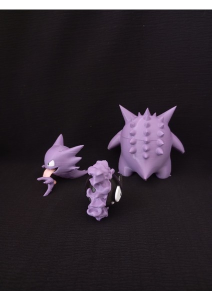 Pokemon Gastly-Haunter-Ganger Figür 3'lü Set indirimleri