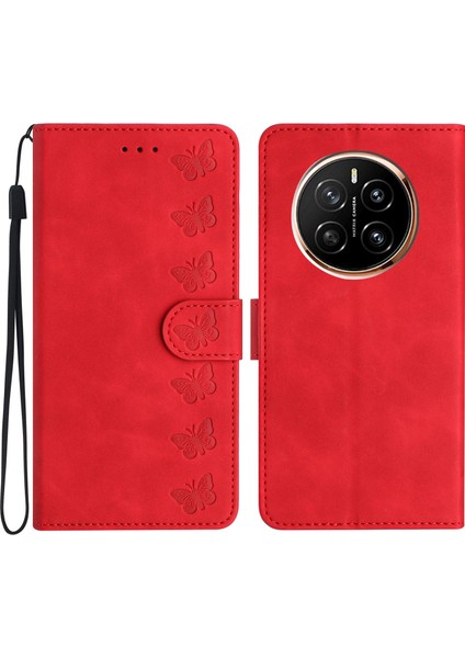 Honor Magic7 Pro 5g Deri Cüzdan Telefon Kılıfı (Yurt Dışından)