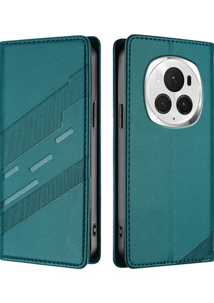 Honor Magic6 Pro 5g Cüzdan Standı Deri Kapak (Yurt Dışından)