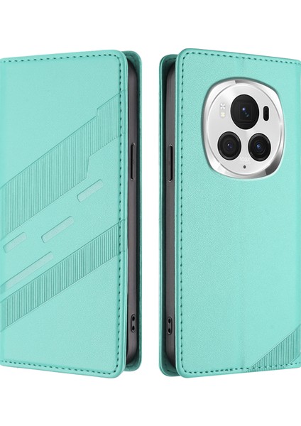 Honor Magic6 Pro 5g Cüzdan Standı Deri Kapak (Yurt Dışından)