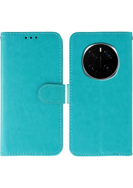 Honor Magic7 Pro 5g Pu Deri Flip Cüzdan Telefon Kılıfı Kayışlı (Yurt Dışından)