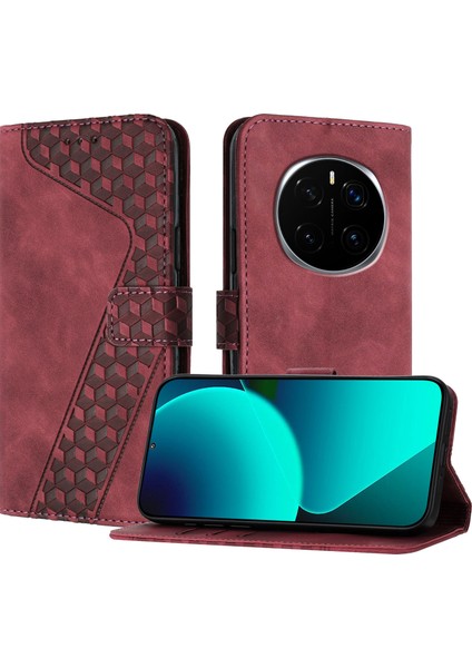 Honor Magic7 Pro 5g Deri Cüzdan Standı Darbeye Dayanıklı Telefon Kapağı (Yurt Dışından)