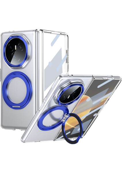 Honor Magic V3 5g Manyetik Kickstand Şeffaf Pc Telefon Kapağı, Hd Ekran Filmi (Yurt Dışından)