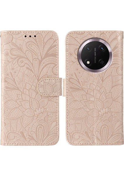 Honor Magic7 Lite 5g Pu Deri Flip Cüzdan Telefon Kapağı (Yurt Dışından)