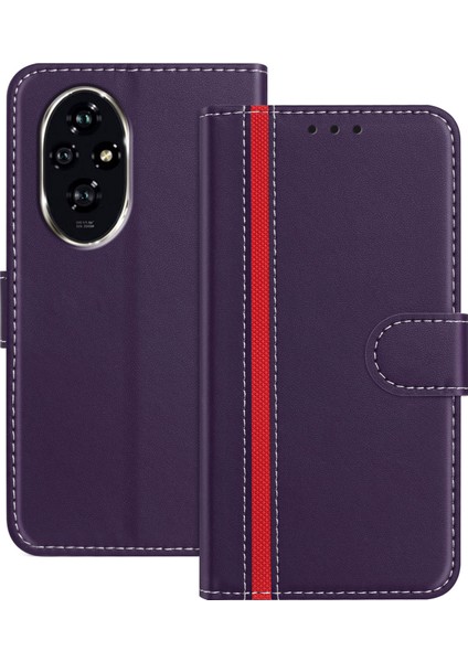 Honor 200 5g Manyetik Tokalı Cüzdan Standı Deri Kapak (Yurt Dışından)