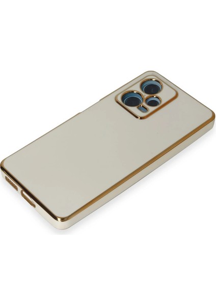 Xiaomi Redmi Note 12 Pro Plus Kılıf Volet Silikon - Beyaz Nrmsa