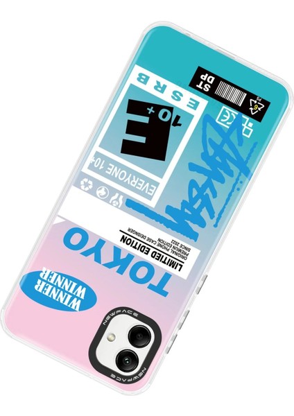 Samsung Galaxy A04 Kılıf Estoril Desenli Kapak - Estoril - 1 Nrmsa