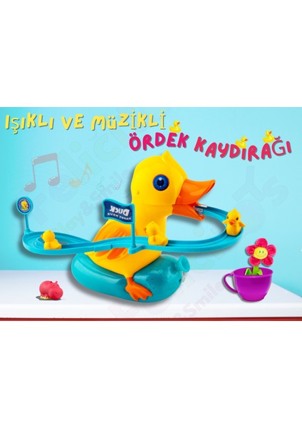 Işıklı Müzikli Ördek Kaydırağı