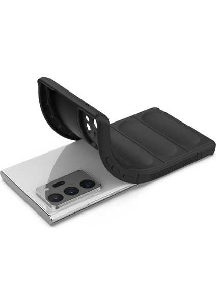 Samsung Galaxy Note 20 Ultra Kılıf Optimum Silikon - Siyah Nrmsa