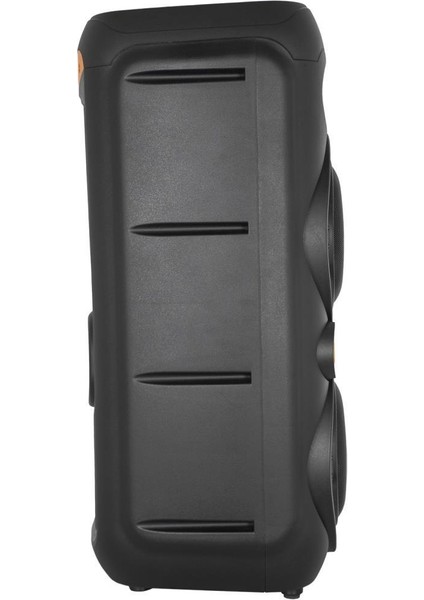 Bykalite MD-208KP 40W Işıklı 7.4V 3600MAH Siyah 1 Vhf Uv Mikrofonlu Usb/bt/tf/tws/aux 2 Mik Girişli Type-C Şarjlı Toplantı