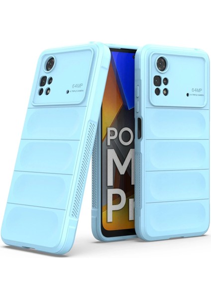 Xiaomi Poco M4 Pro 4g Kılıf Optimum Silikon - Sky Blue Nrmsa fiyatları