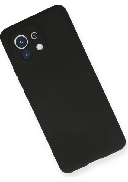 Xiaomi Mi 11 Kılıf First Silikon - Siyah Ferrg