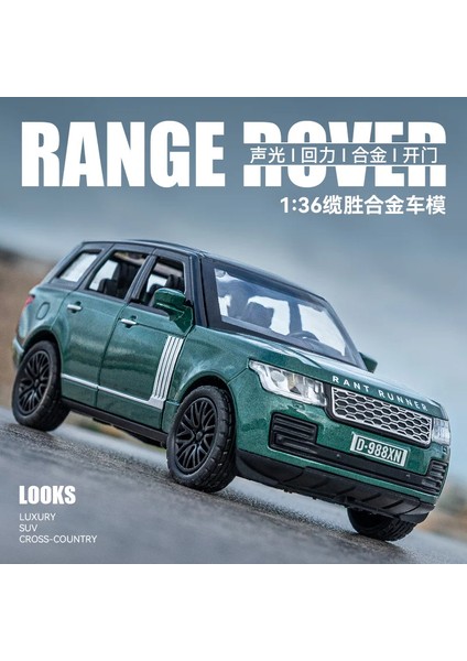 1: 36 Land Rover Range Rover Alaşım Ses-Işık Geribildirim Araba Modeli Koleksiyonu Çocuk Doğum Günü Oyuncak Hediyeler (Yurt Dışından) fiyatları