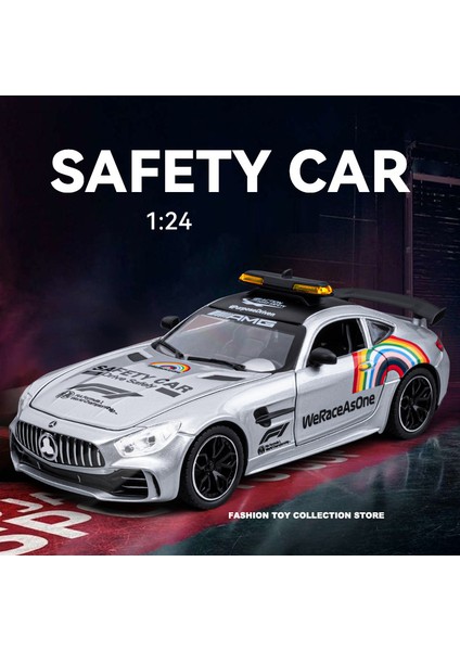 1:24 Bens Gtr Güvenlik Alaşım Araba Modeli Döküm Oyuncak Ses ve Işık ile Araçlar Dekorasyon Oyuncaklar Çocuklar Için Hediye (Yurt Dışından) fiyatları