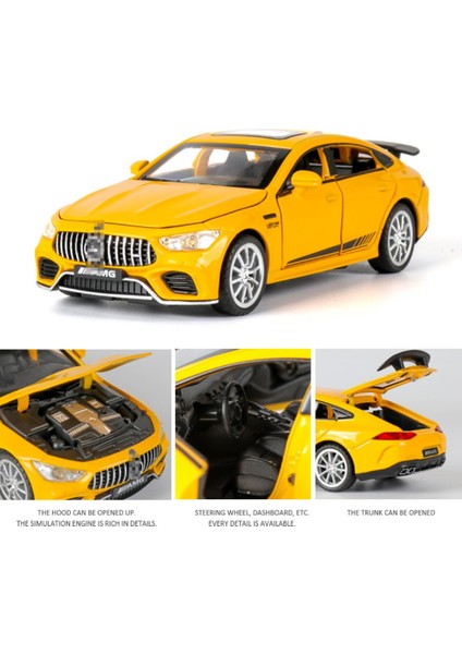 1:32 Ölçekli GT63 Alaşım Spor Araba Modeli Dietoy Oyuncak Araçlar Araba Modeli Işık Ses Simülasyon Oyuncak Çocuk Hediyeler Için Erkek Çocuk Oyuncakları (Yurt Dışından) modelleri