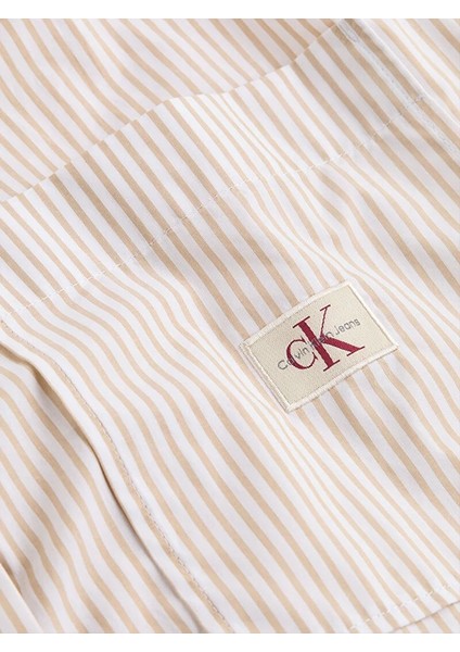 Kadın Woven Label Relaxed Gömlek J20J224436-YAA fiyatları