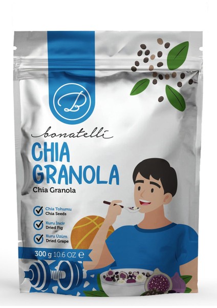Chıa granola 300 gr