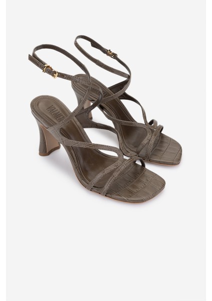 Kadın Deri Topuklu Ayakkabı 1150 2381006 Bn Ayk Y25 Croco Caıro Antıque fiyatları