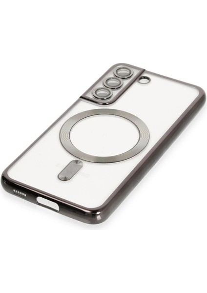 Samsung Galaxy S22 Kılıf Kross Magneticsafe Kapak - Siyah Mrayd