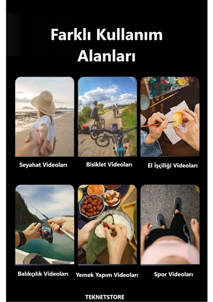 Boyun Askılı Manyetik Telefon Tutucu Youtuber / Tiktok / Kalıcı Makyaj / Vlog / Pov Video Çekim modelleri