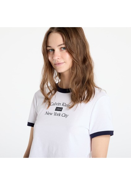 Kadın Beyaz T-Shirt LV047B808G-VVD fiyatları