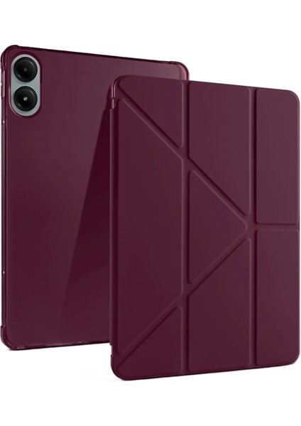 Xiaomi Redmi Pad Pro 12.1 Kılıf Kalemlikli Mars Tablet Kılıfı - Mor Nrmsa