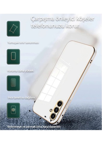 Xiaomi Redmi Note 14 Pro Plus Kılıf Volet Silikon - Açık Yeşil Nrmsa