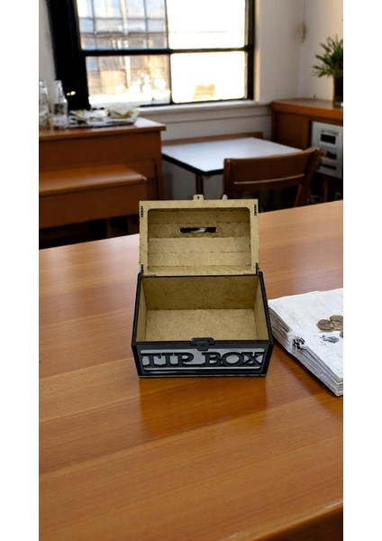 Mezotoys Tip Box Bahşiş Kutusu ve Kumbara Sandık Tipi Tipbox