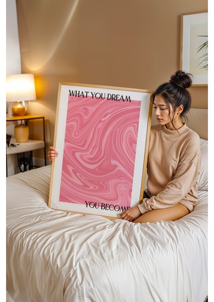 Aura Serisi Ahşap Çerçeveli Poster, Tablo NO:124 modelleri