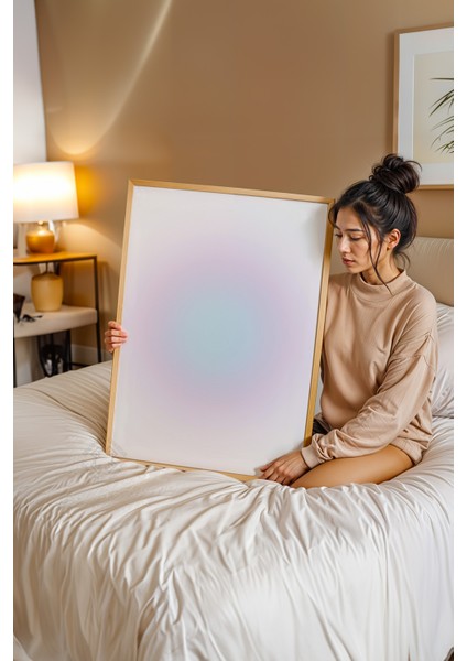 Aura Serisi Ahşap Çerçeveli Poster, Tablo NO:101 modelleri