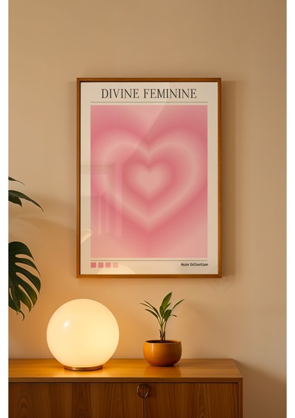 Aura Serisi Ahşap Çerçeveli Poster, Tablo NO:134 fiyatları