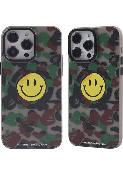 Apple iPhone 13 Pro Max Kılıf Apollo Magneticsafe Desenli Kapak - Apollo Siyah - 4 Mrayd