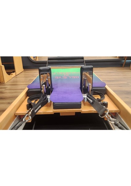 Belıeve In Yourself' Mor Yeşil Reformer Mat (Pilates Matı) modelleri