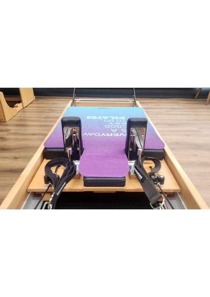 Everyday Is A Good Day To Do Pilates' Lila Mavi Reformer Mat (Pilates Matı)