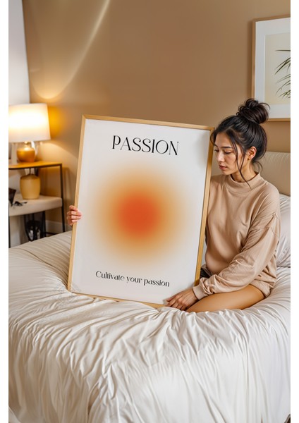 Aura Serisi Ahşap Çerçeveli Poster, Tablo NO:152 modelleri