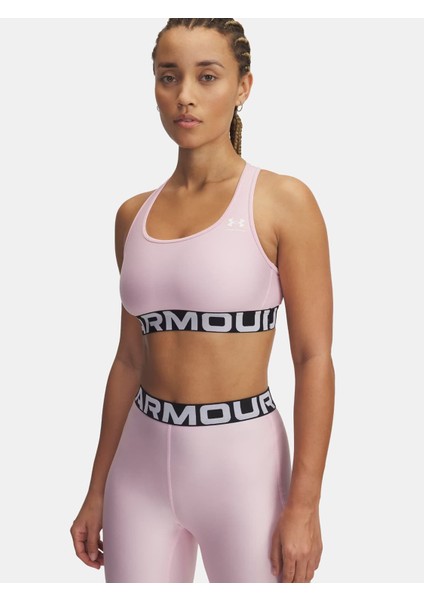 Heatgear® Armour Mid Branded Sports Bra Spor Sütyeni