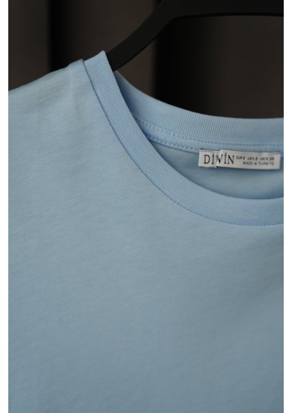 Bisiklet Yaka Basic Tshırt